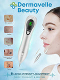 Dermavelle Plasma Pen — At-Home Dark Spot & Skin Tag Remover | 6-Level Rechargeable Laser Beauty Pen